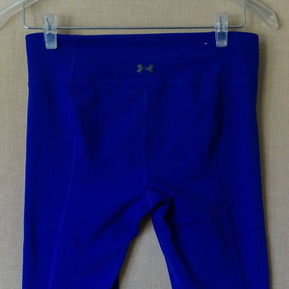 Under Armour Purple/Blue Cropped Capri Leggings
